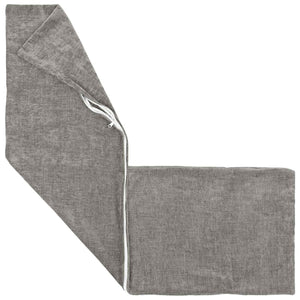 Μαξιλάρι HEERLEN Σκούρο Γκρι 40 x 145 εκ. Ύφασμα Chenille - Pakobazaar