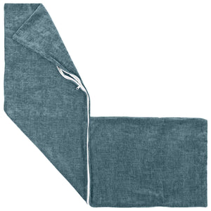 Μαξιλάρι 2 τμχ. HEERLEN Μπλε 40 x 145 εκ. Ύφασμα Chenille - Pakobazaar