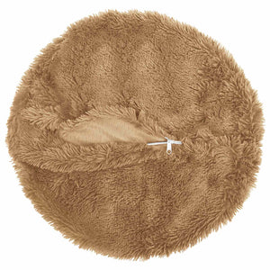 Μαξιλάρι με μαξιλάρι HEERLEN 6 τεμ. Taupe PV Φλίς - Pakobazaar
