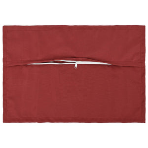 Μαξιλάρι με μαξιλάρι HOUTEN 6 τμχ. Κόκκινο Πολυεστέρας