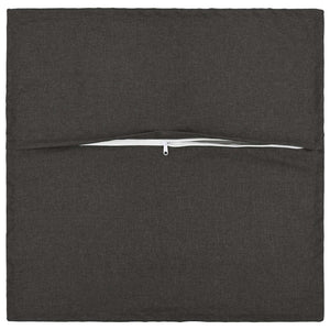 Μαξιλάρι 2 τμχ. HOUTEN Σκούρο Γκρι 70 x 70 cm Ψεύτικο Λινό
