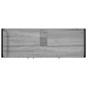 Σετ Ντουλαπιών Μπάνιου 2 τμχ. Γκρι Sonoma 65,5 x 34 x 61 εκ.