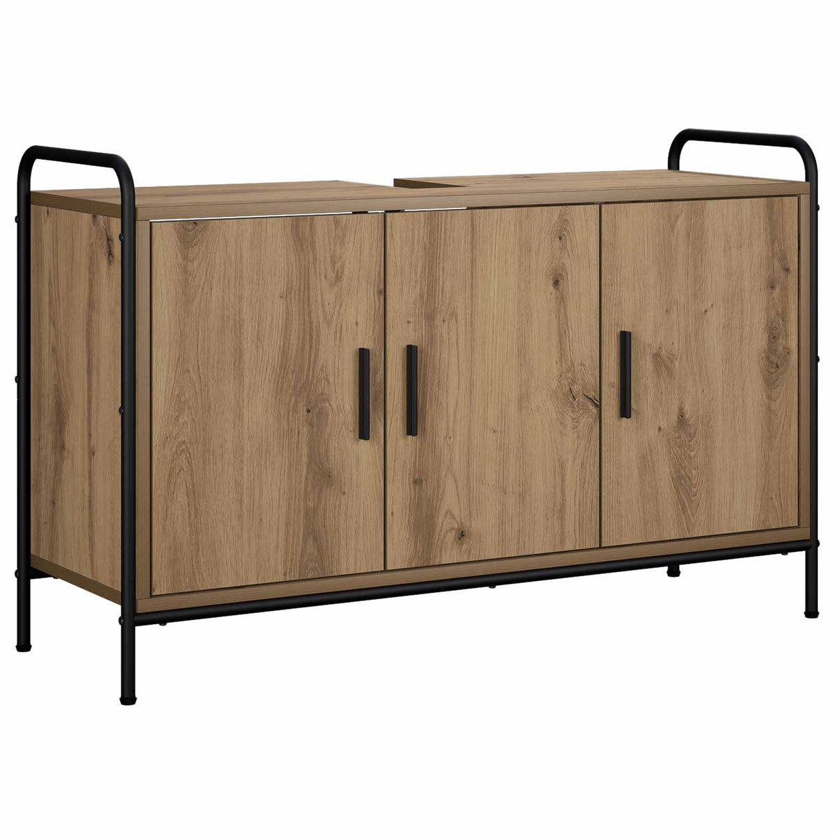Σετ Ντουλαπιών Μπάνιου 3 τμχ. Artisan Δρυς 40 x 36 x 99,5 εκ.