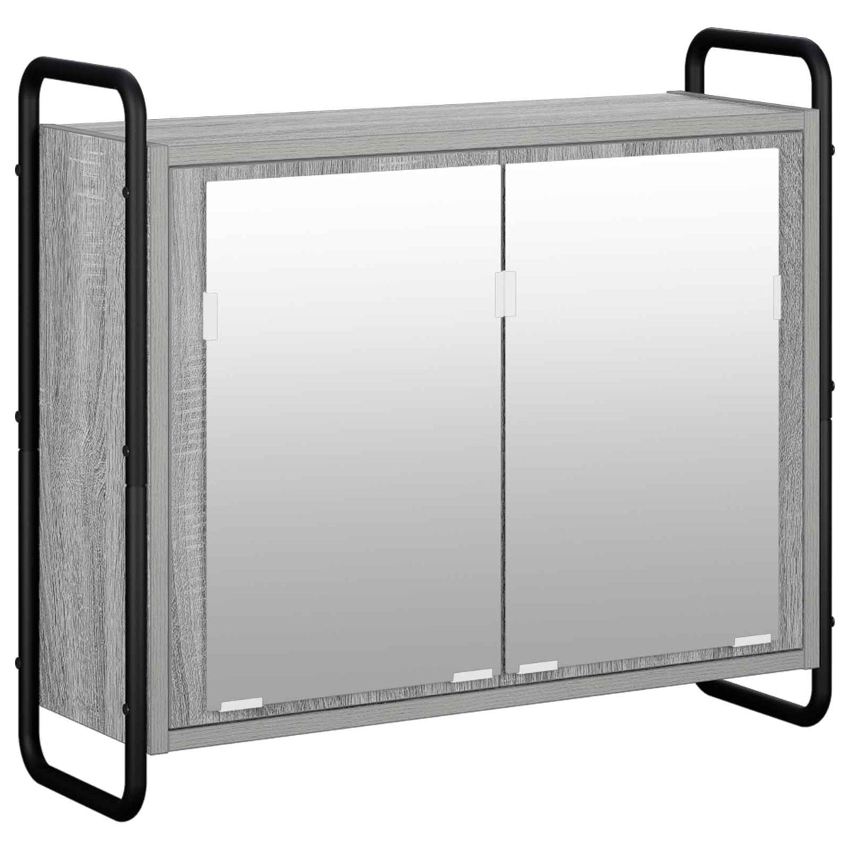 Σετ Ντουλαπιών Μπάνιου 3 τμχ. Γκρι Sonoma 40 x 36 x 99,5 εκ.