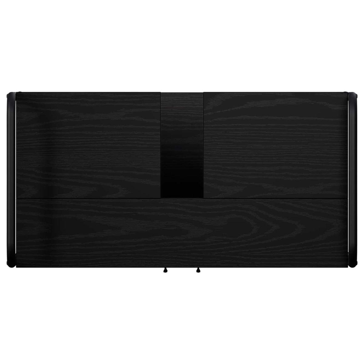 Σετ Ντουλαπιών Μπάνιου 4 τμχ. Μαύρη Δρυς 40 x 36 x 200,5 εκ