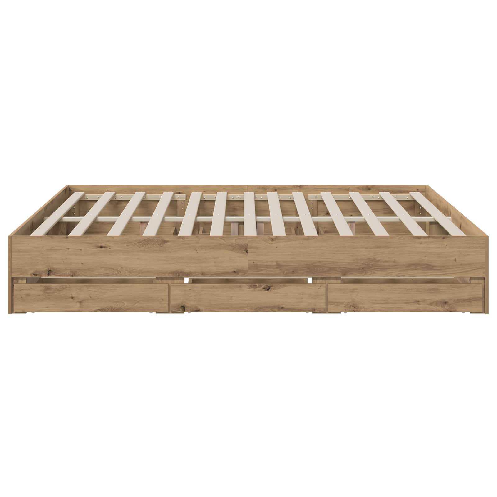 Σκελετός κρεβατιού με αποθήκευση Artisan Δρυς 180 x 200 cm