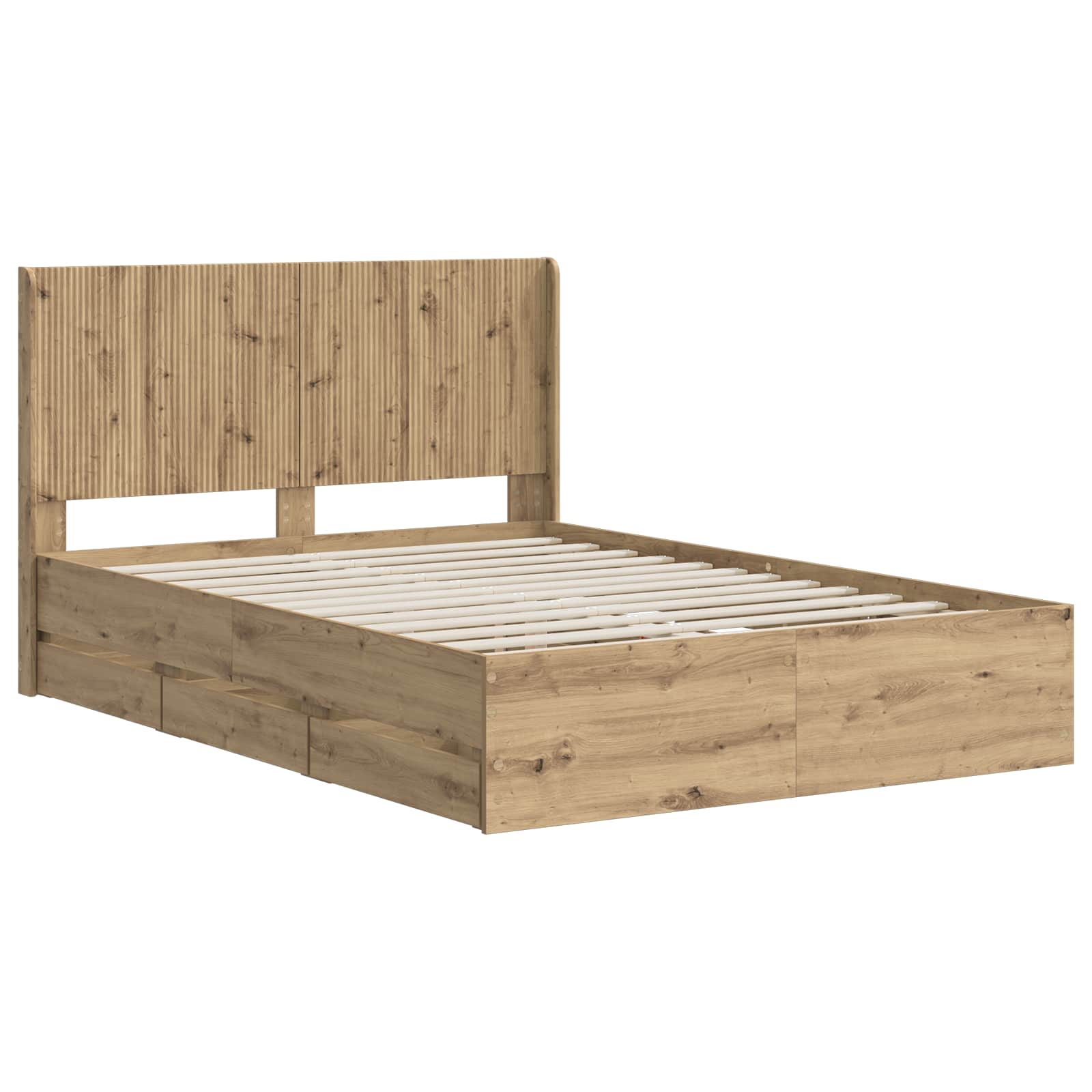 Καλάθι με αποθήκη και κεφαλάρι Artisan Oak 120 x 200 cm - Pakobazaar