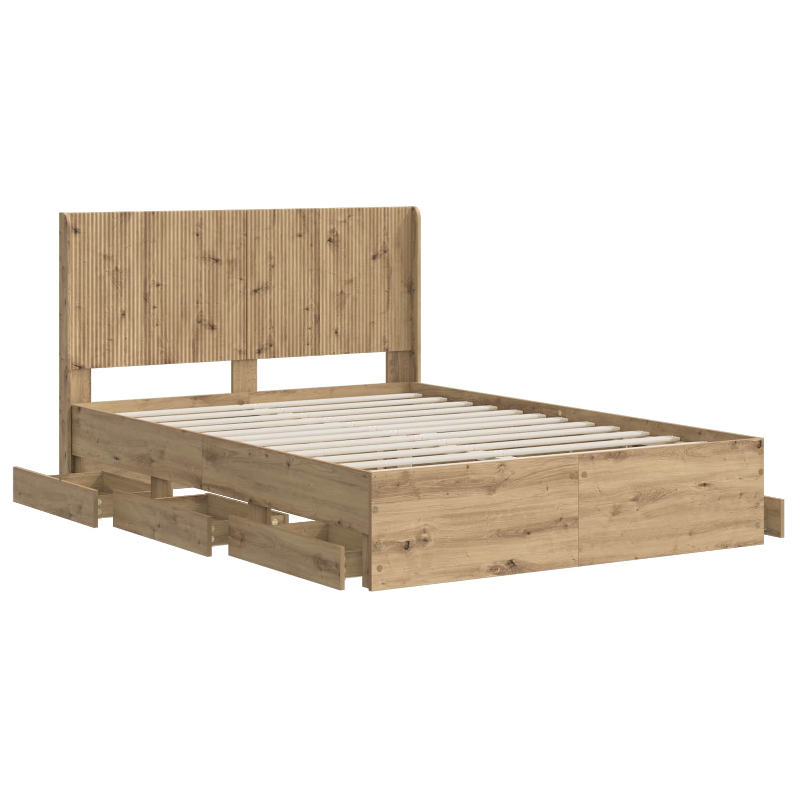 Καλάθι με αποθήκη και κεφαλάρι Artisan Oak 120 x 200 cm - Pakobazaar
