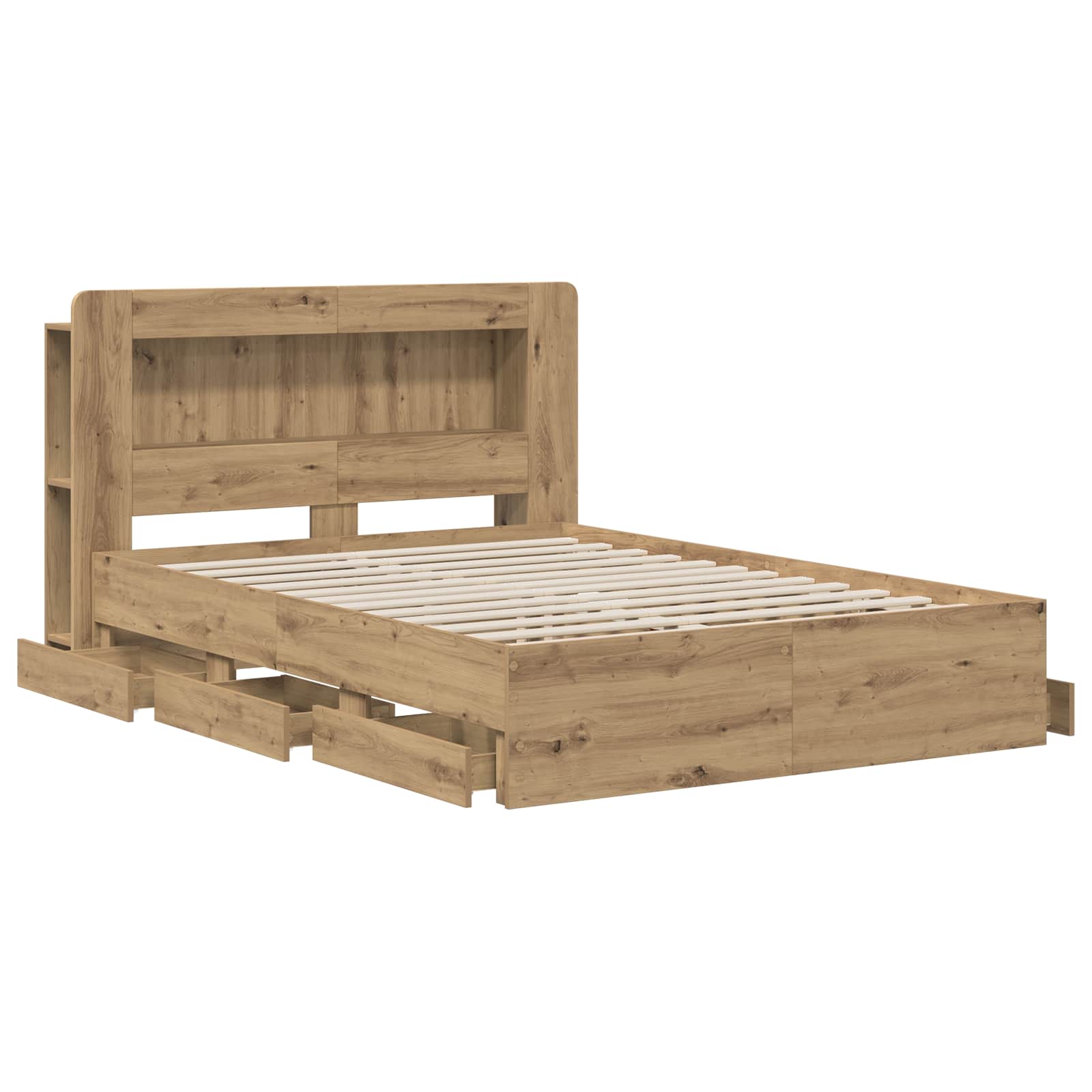 Καλάθι με αποθήκη και κεφαλάρι Artisan Δρυς 150 x 200 cm - Pakobazaar