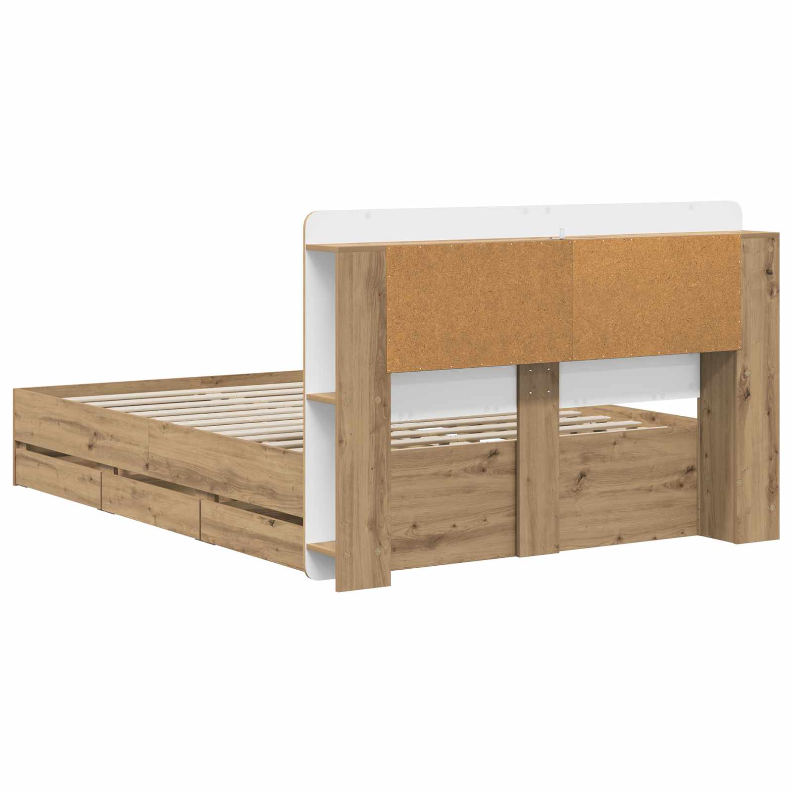 Καλάθι με αποθήκη και κεφαλάρι Artisan Δρυς 150 x 200 cm - Pakobazaar