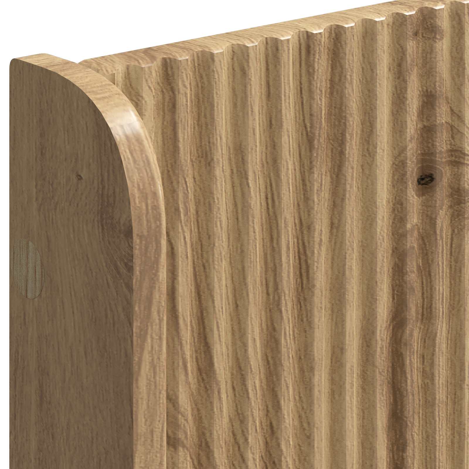 Καλάθι με αποθήκη και κεφαλάρι Artisan Oak 90 x 200 cm