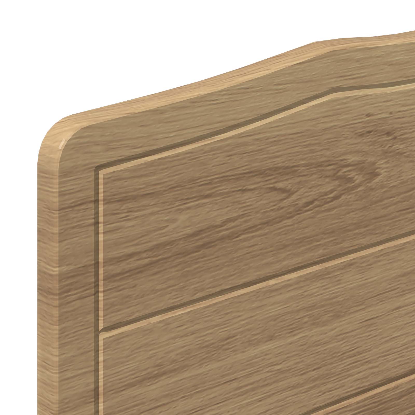 Bed Frame with Storage and Headboard Artisan Oak 140 x 190 cm - Pakobazaar