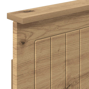 Bed Frame with Storage and Headboard Artisan Oak 180 x 200 cm - Pakobazaar