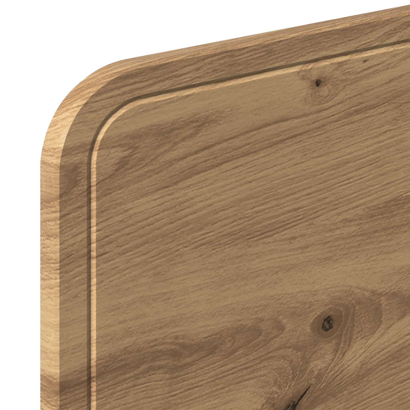 Bed Frame with Storage and Headboard Artisan Oak 180 x 200 cm - Pakobazaar