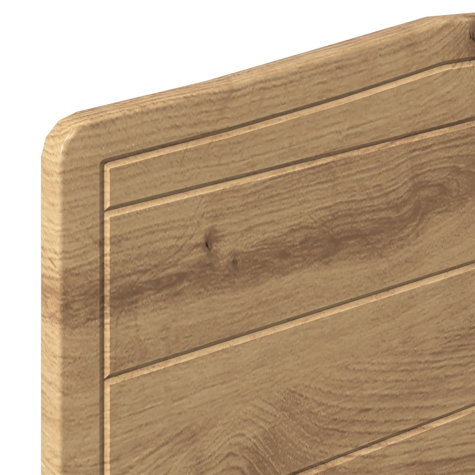 Bed Frame with Storage and Headboard Artisan Oak 180 x 200 cm - Pakobazaar