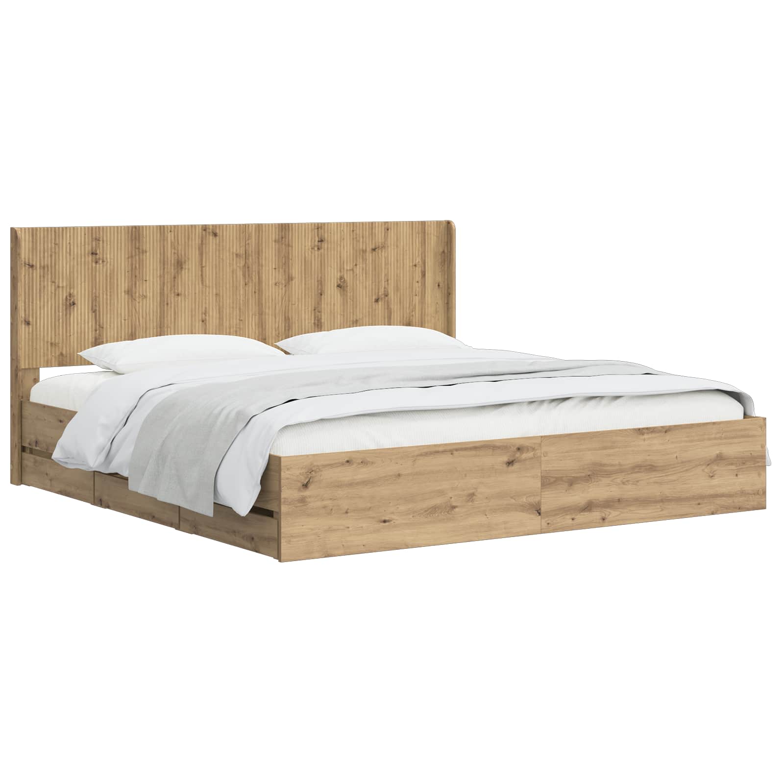 Καλάθι με αποθήκη και κεφαλάρι Artisan Oak 180 x 200 cm - Pakobazaar