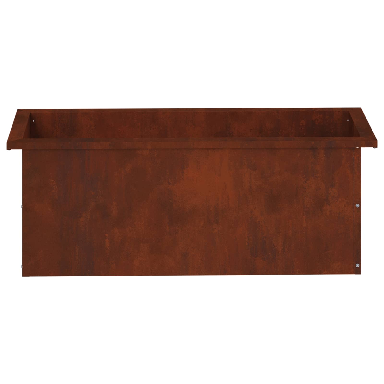 Ζαρντινιέρα κήπου με LED Σκ rusty 30 x 80 x 30 εκ - Pakobazaar