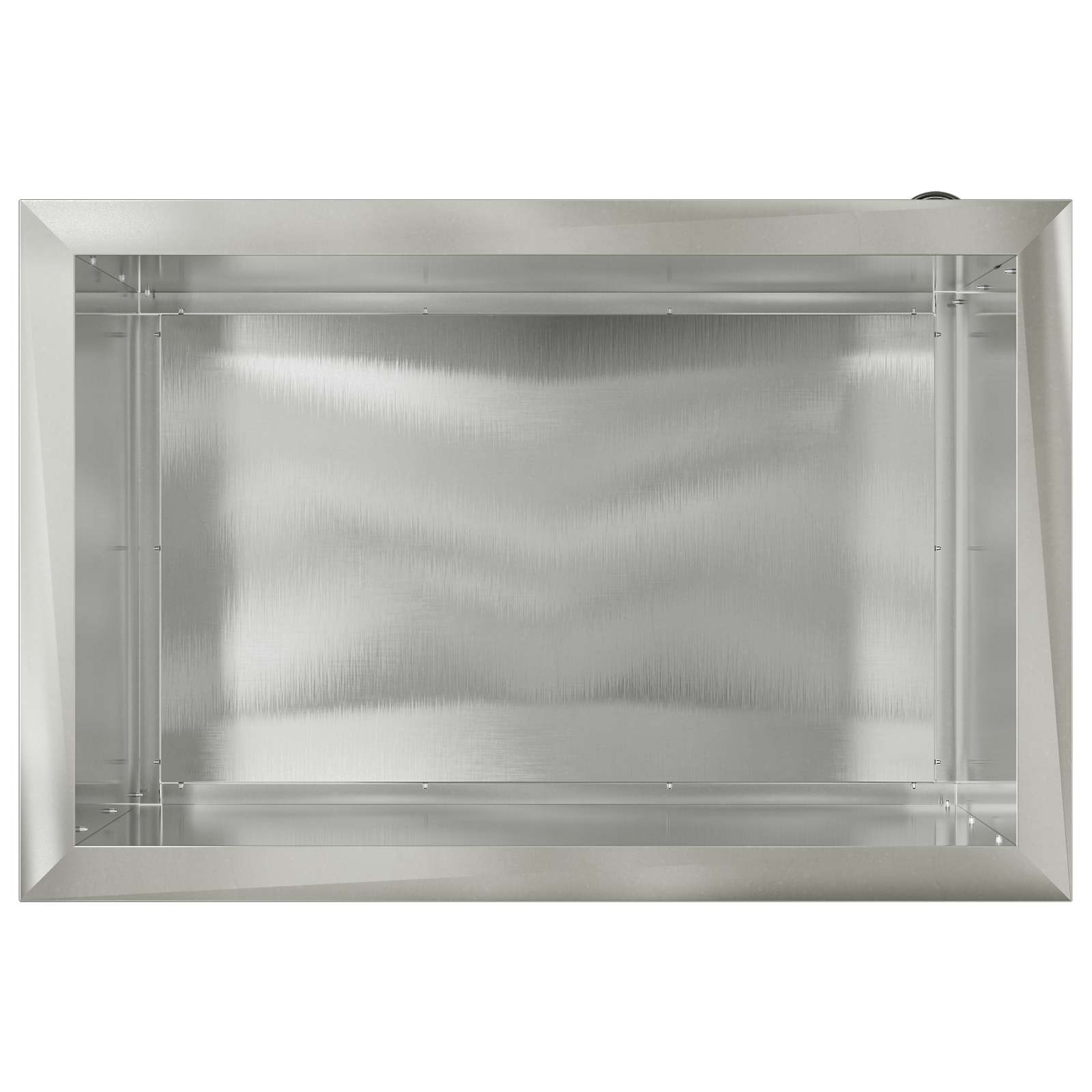 Ζαρντινιέρα κήπου με LED Ασημί 40 × 60 × 40 εκ - Pakobazaar