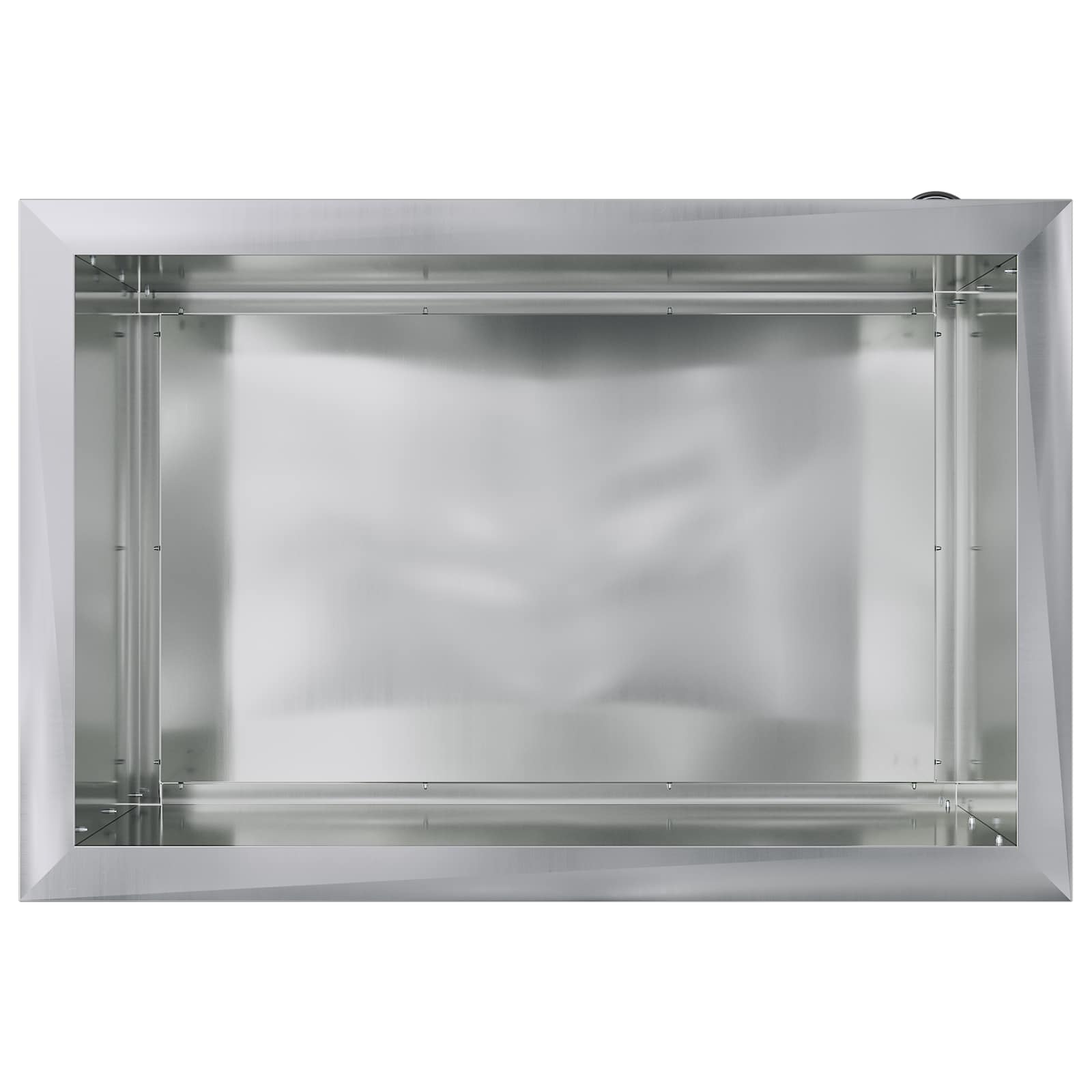 Ζαρντινιέρα κήπου με LED Ασημί 40 × 60 × 40 εκ - Pakobazaar