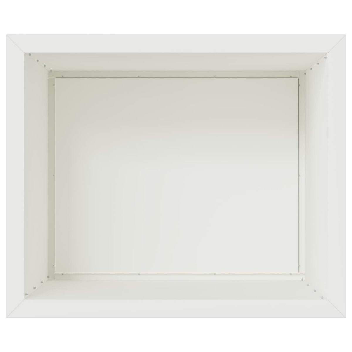 Ζαρντινιέρα κήπου με LED 2 τμχ. Λευκό 50 x 60 x 48 εκ. Ατσάλι - Pakobazaar