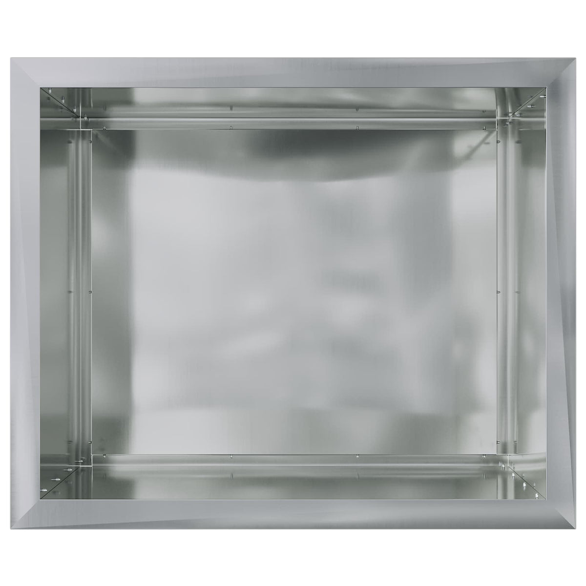 Ζαρντινιέρα κήπου με LED 2 τμχ. Ασημί 50 x 60 x 48 εκ - Pakobazaar