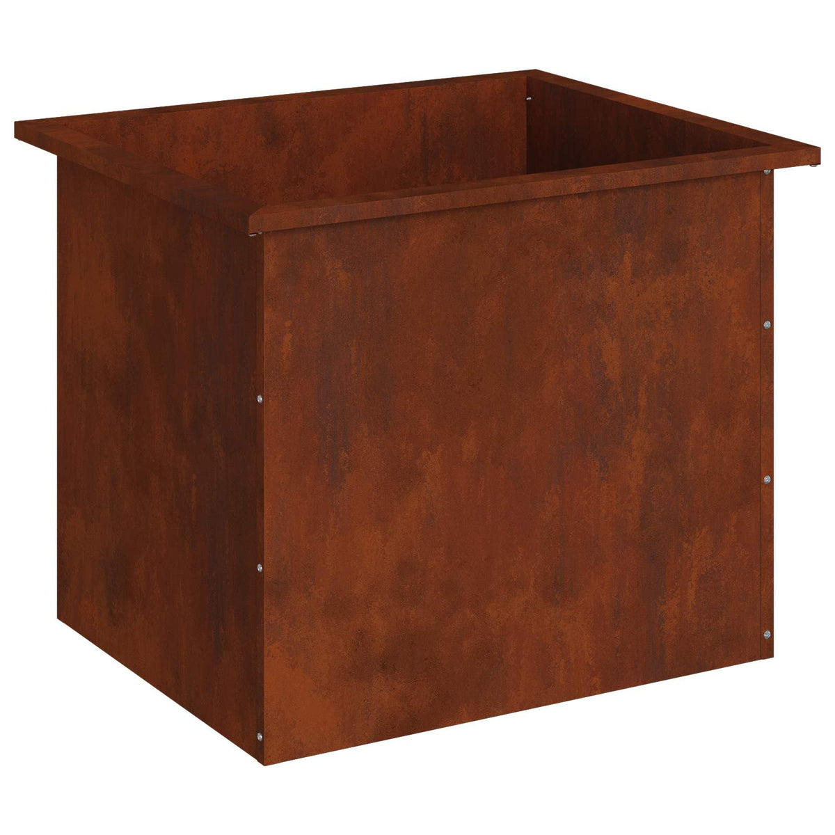 Ζαρντινιέρα κήπου με LED Σκ rusty 50 x 60 x 48 εκ