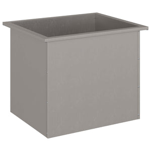 Ζαρντινιέρα κήπου με LED Σκ rusty 50 x 60 x 48 εκ