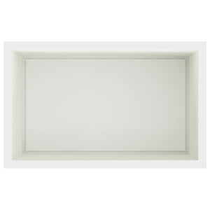 Ζαρντινιέρα κήπου με LED 2 τμχ. Λευκό 50 x 80 x 48 εκ. Ατσάλι - Pakobazaar
