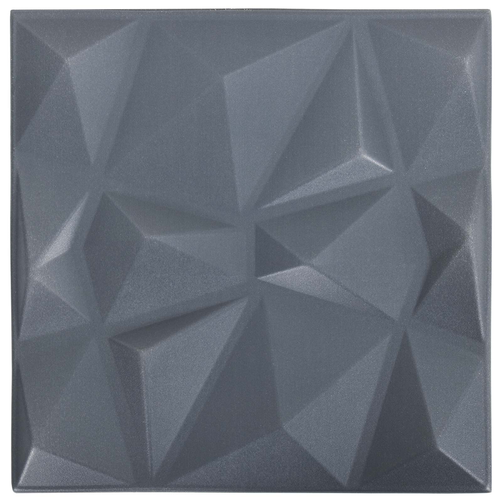 Πάνελ τοίχου 48 pcs Διαμάντι Γκρι 50 x 50 cm Φελιζόλ XPS - Pakobazaar