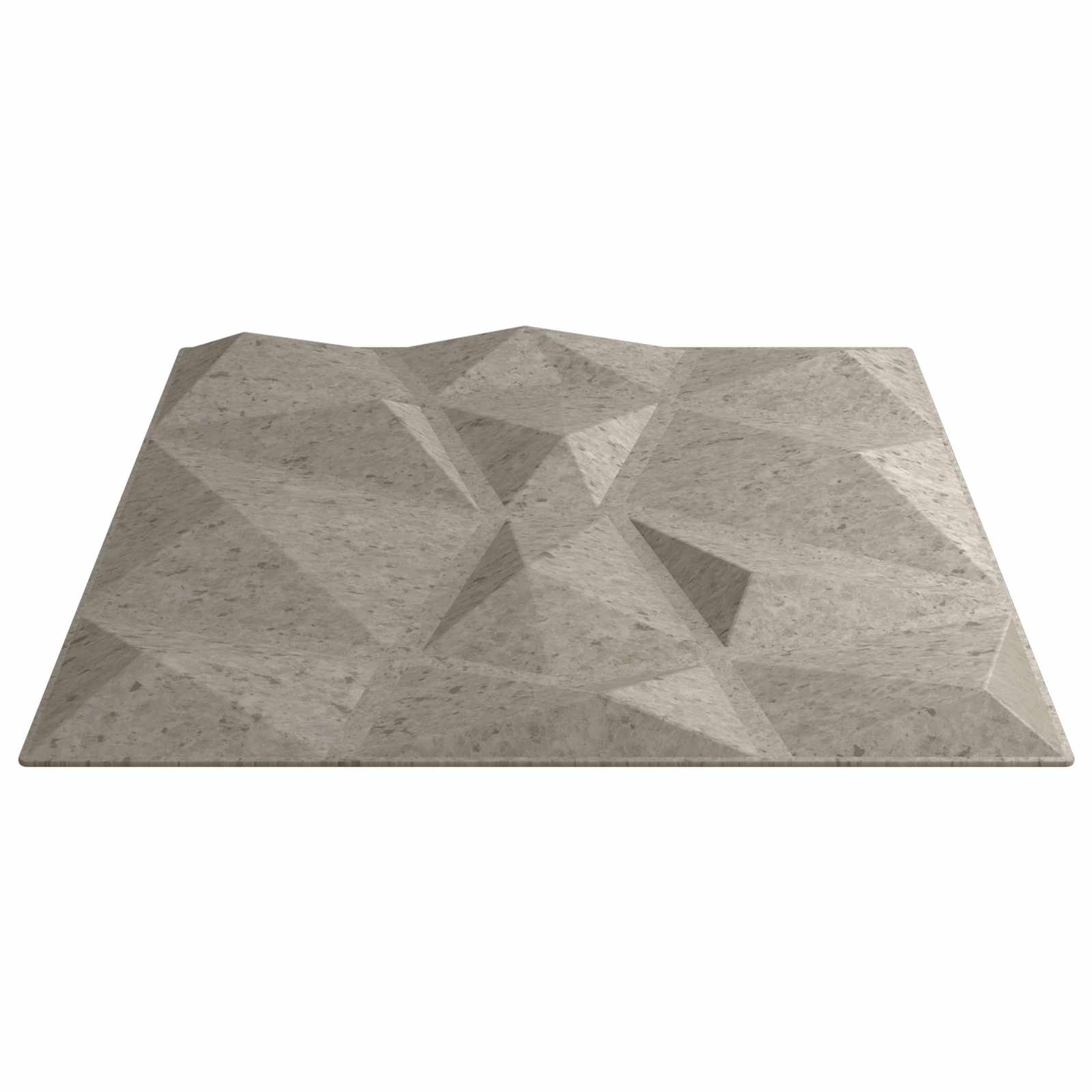 Πάνελ τοίχου 24 pcs Σκυρόχρωμο Γκρι 50 x 50 cm Φελιζόλ XPS - Pakobazaar