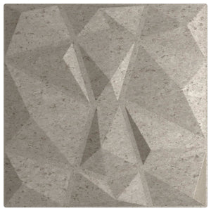 Πάνελ τοίχου 24 pcs Σκυρόχρωμο Γκρι 50 x 50 cm Φελιζόλ XPS - Pakobazaar