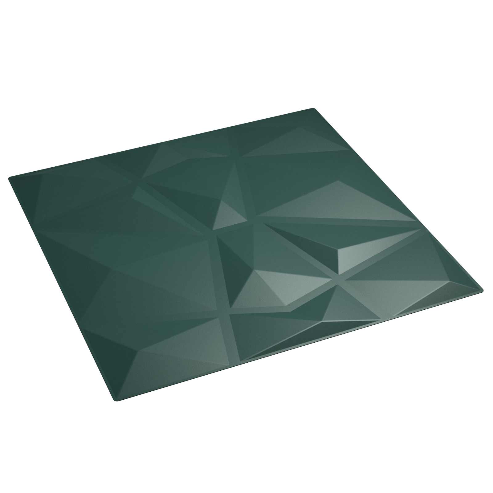 Πάνελ τοίχου 24 pcs Πράσινο 50 x 50 cm Φελιζόλ XPS - Pakobazaar