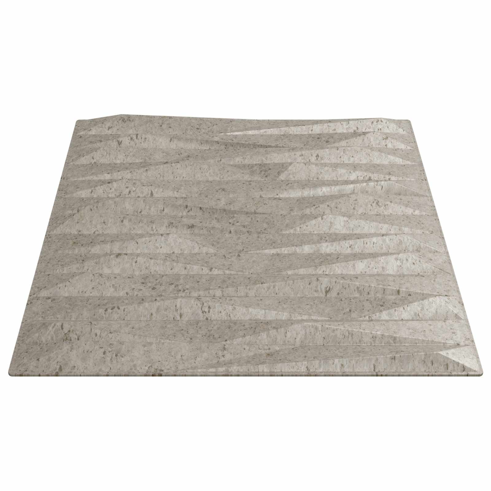 Πάνελ τοίχου 12 pcs Πέτρα Μπετόν 50 x 50 cm Φελιζόλ XPS - Pakobazaar