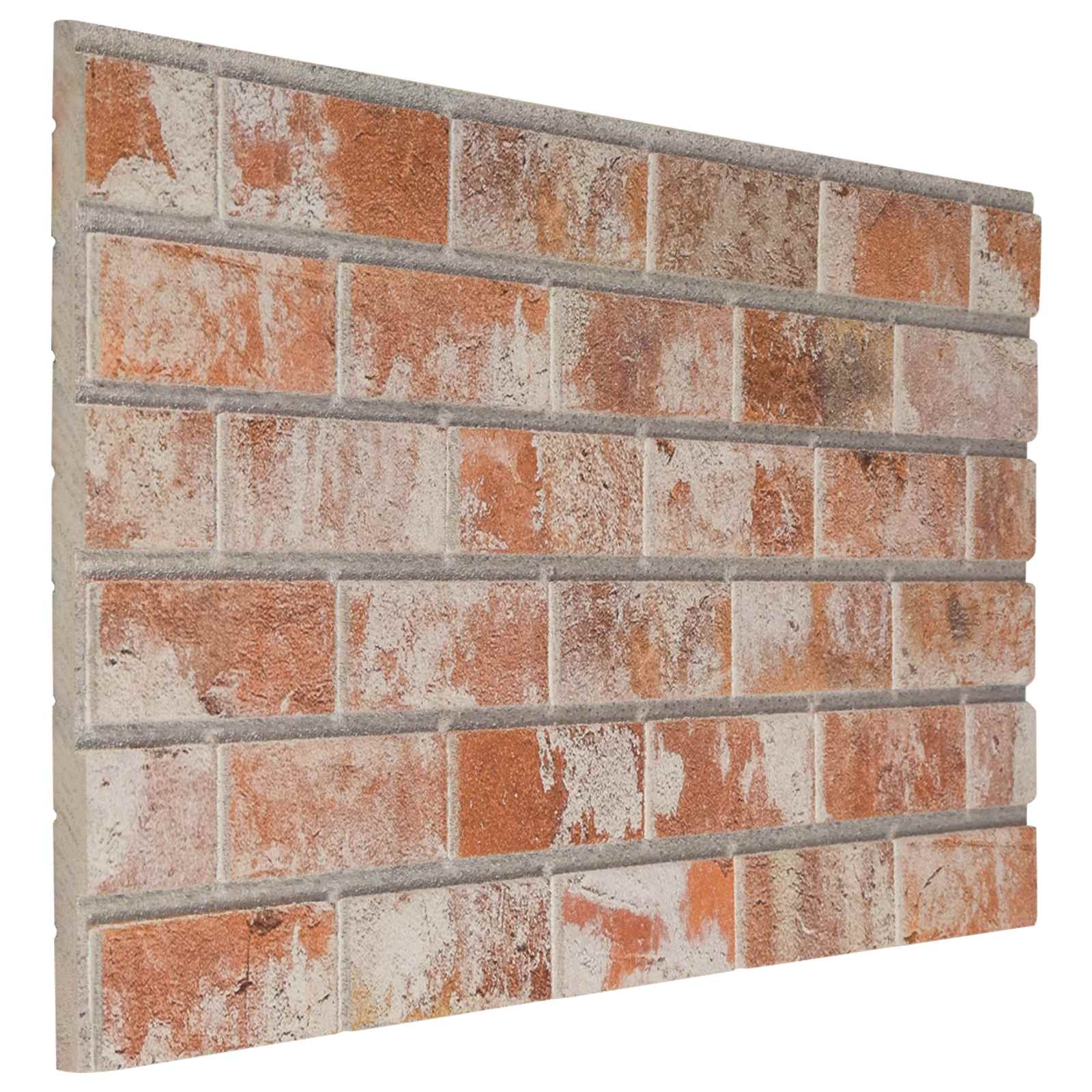 Πάνελ τοίχου 10 pcs Πορτοκαλί 100 x 50 cm Αφρός EPS - Pakobazaar