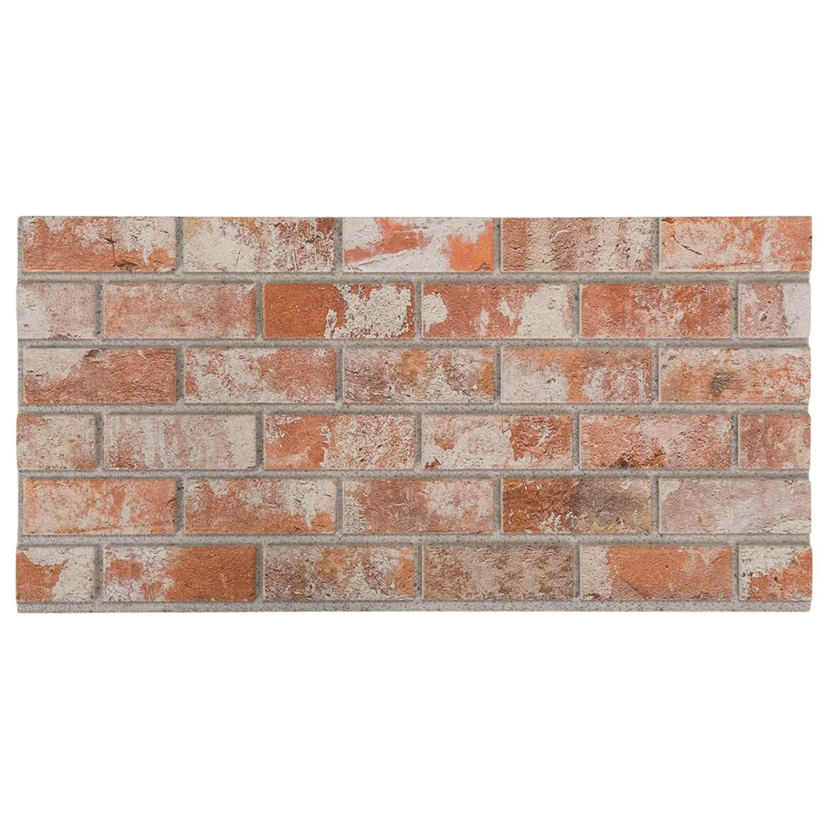 Πάνελ τοίχου 10 τμχ. 100 x 50 cm Πορτοκαλί Αφρός EPS - Pakobazaar