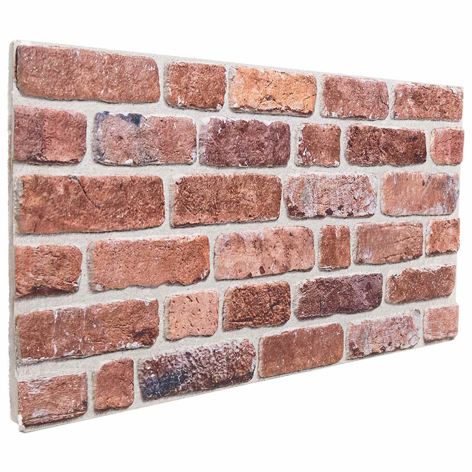 Πάνελ τοίχου 10 pcs Κόκκινο 100 x 50 cm Αφρός EPS - Pakobazaar