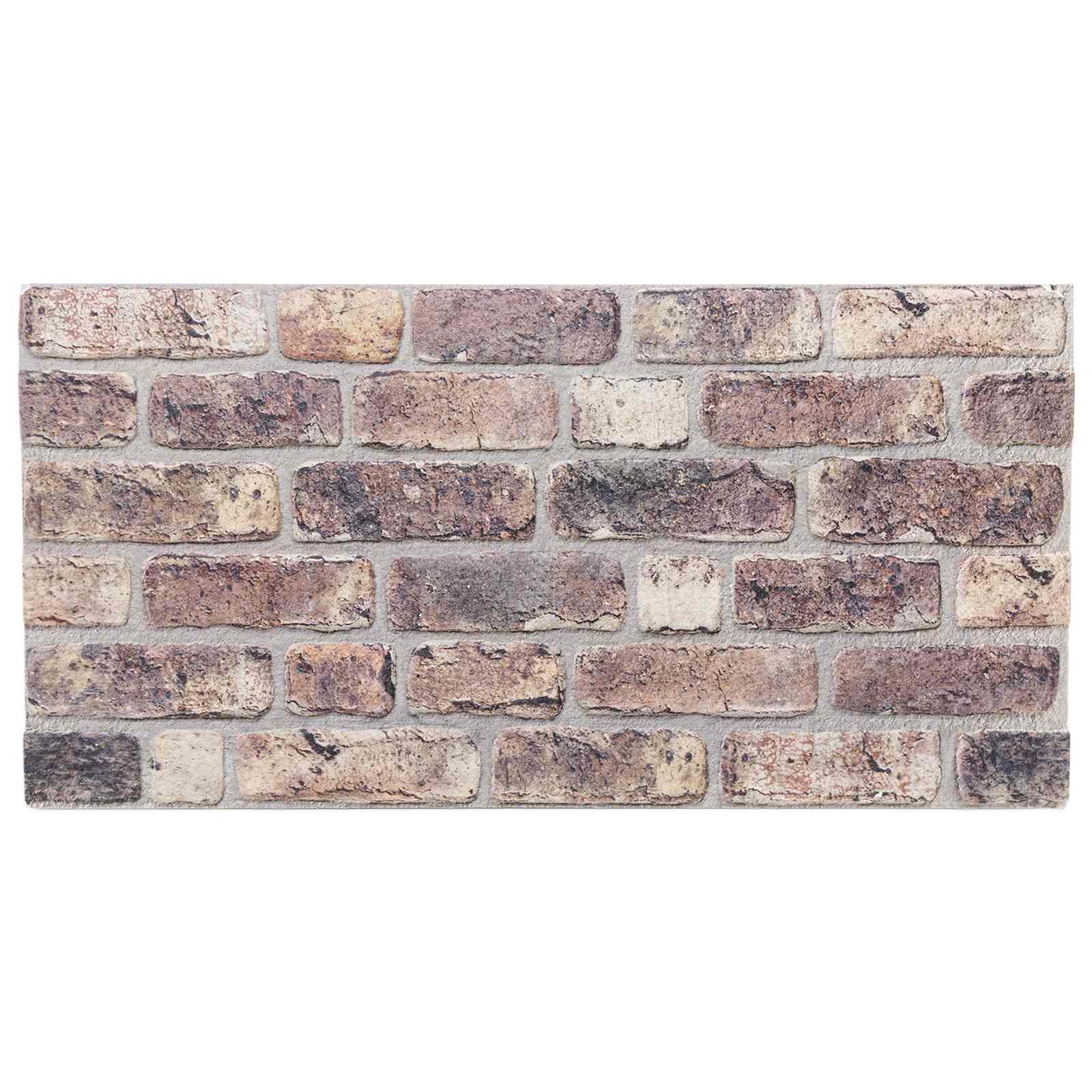 Πάνελ τοίχου 10 pcs Σκούρο Καφέ 100 x 50 cm Αφρός EPS - Pakobazaar