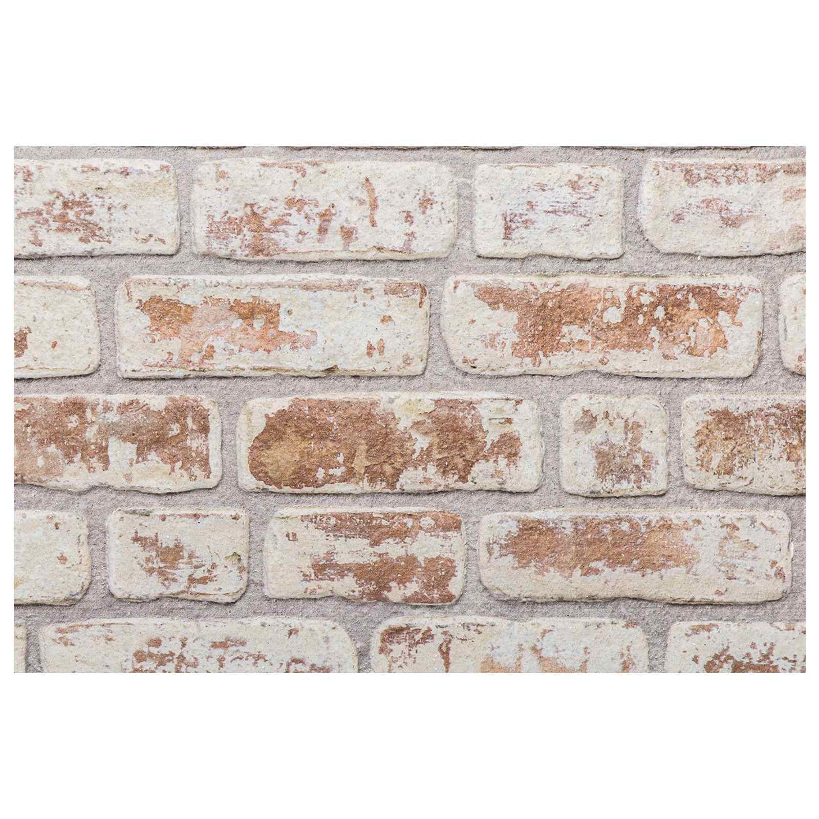 Πάνελ τοίχου 10 pcs Κόκκινο και Λευκό 100 x 50 cm Αφρός EPS - Pakobazaar