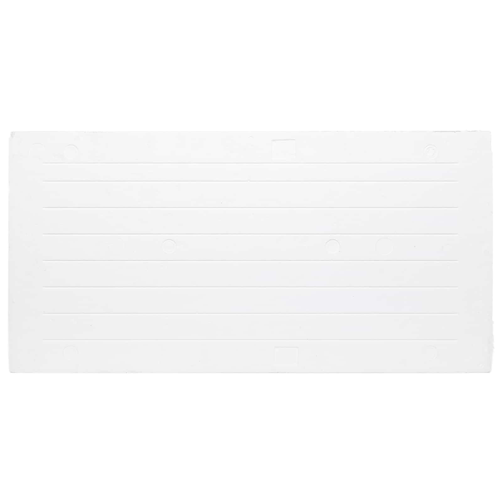 Πάνελ τοίχου 10 pcs Κόκκινο και Λευκό 100 x 50 cm Αφρός EPS - Pakobazaar