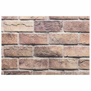 Πάνελ τοίχου 10 pcs Καφέ και Γκρίζο 100 x 50 cm Αφρός EPS - Pakobazaar
