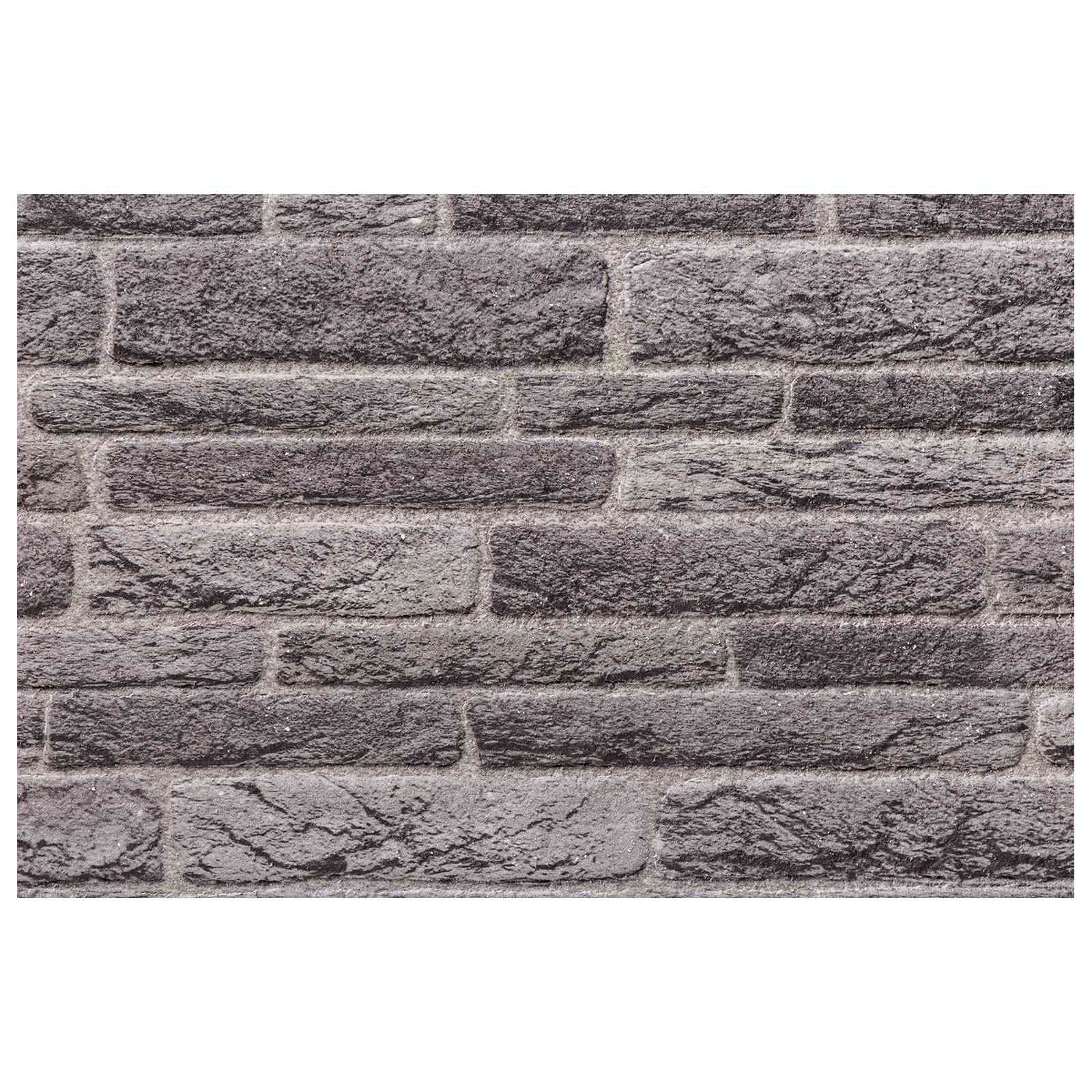 Πάνελ τοίχου 10 pcs Ανθρακί 100 x 50 cm Αφρός EPS - Pakobazaar
