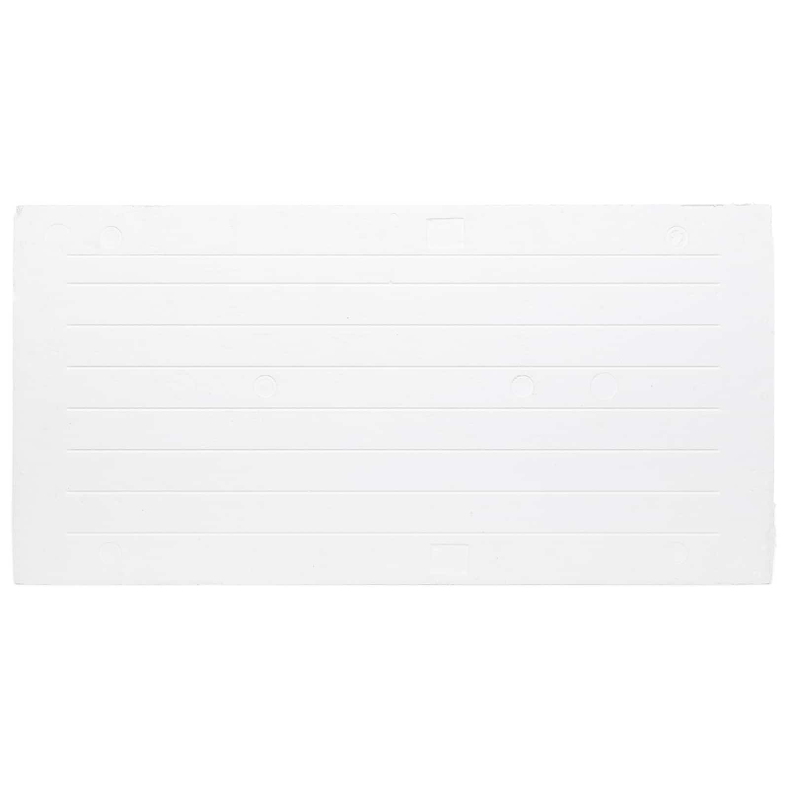 Πάνελ τοίχου 10 pcs Ανοιχτό καφέ και Λευκό 100 x 50 cm - Pakobazaar