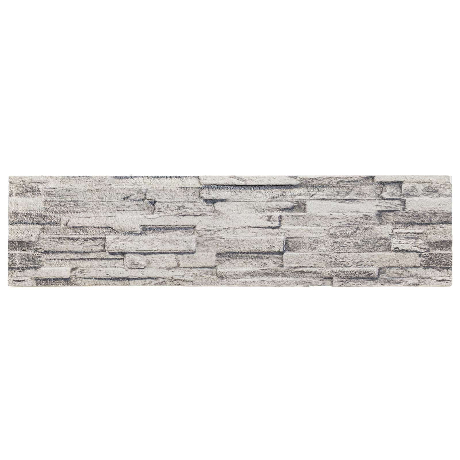 Πάνελ τοίχου 10 pcs Ανοιχτό γκρι 100 x 25 cm Αφρός EPS - Pakobazaar