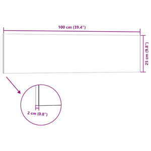 Πάνελ τοίχου 10 pcs Ανοιχτό γκρι 100 x 25 cm Αφρός EPS - Pakobazaar