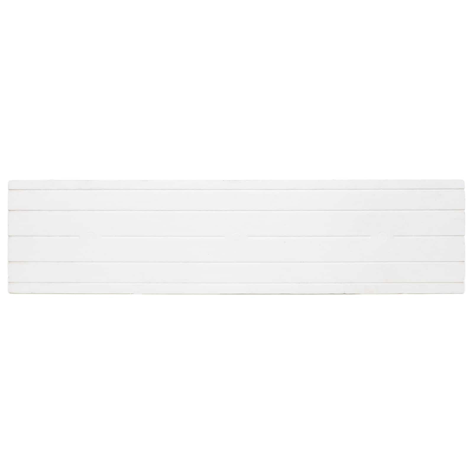 Πάνελ τοίχου 10 pcs Λευκό και κόκκινο 100 x 25 cm Αφρός EPS - Pakobazaar