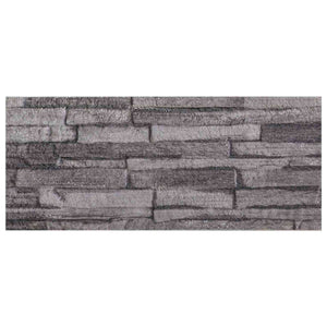 Πάνελ τοίχου 10 pcs Ανθρακί 100 x 25 cm Αφρός EPS - Pakobazaar