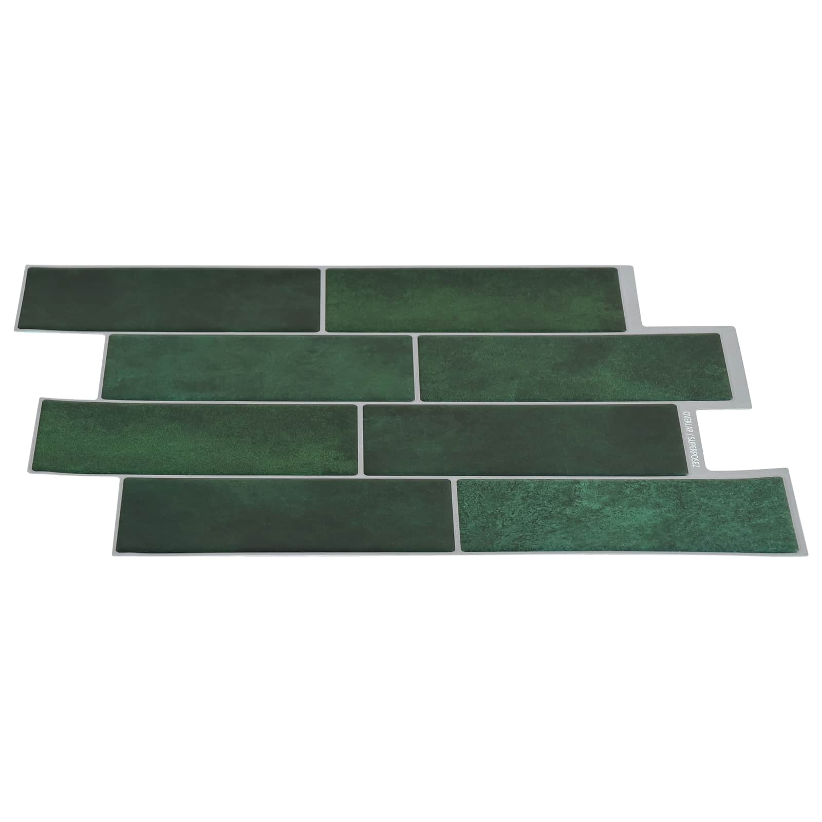Πλακάκι Subway 10 pcs Σκούρο Πράσινο 29 x 21 εκ - Pakobazaar