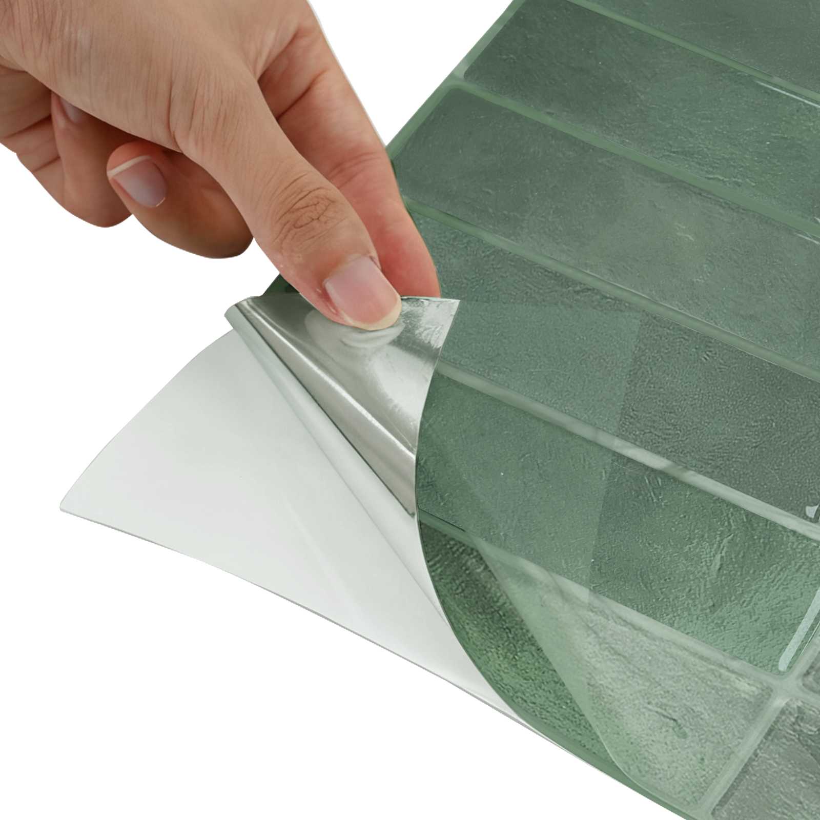 Ορθογώνιο Πλακάκι 50 pcs Σκούρο Πράσινο 29 x 23 x 0,08 εκ - Pakobazaar
