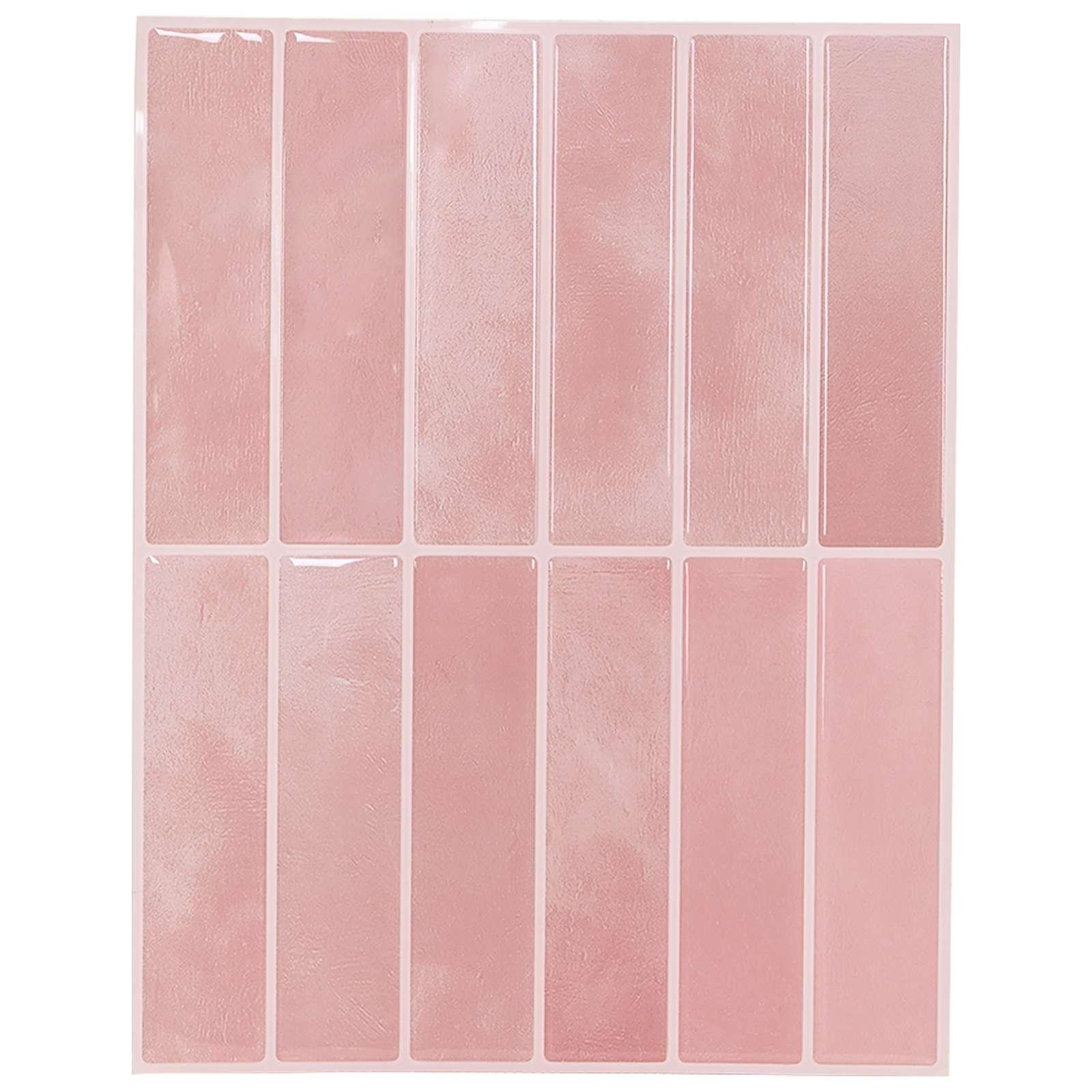 Ορθογώνιο Πλακάκι 20 pcs Ροζ 29 x 23 x 0,08 εκ - Pakobazaar