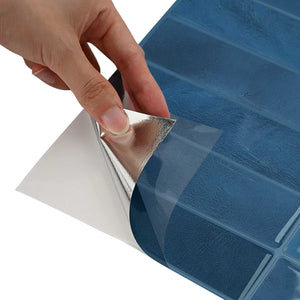 Ορθογώνιο Πλακάκι 10 pcs Μπλε 29 x 23 x 0,08 εκ - Pakobazaar
